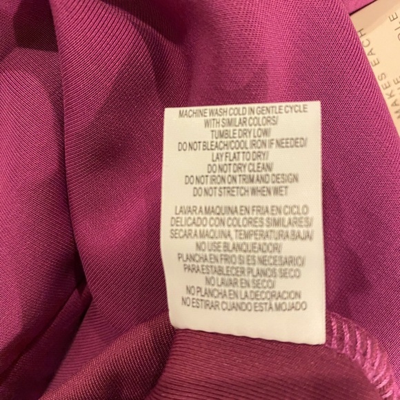 Sincerely Jules Long Sleeve Super Soft Dark Fuchsia Sweatshirt NWT Size M - Picture 5 of 6